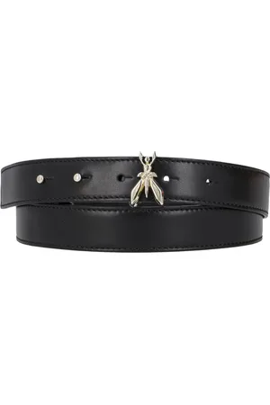 Patrizia Pepe Fly-embellished leather belt