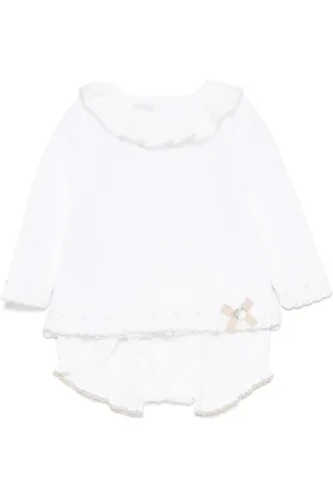 PAZ RODRIGUEZ Bow-detail shorts set
