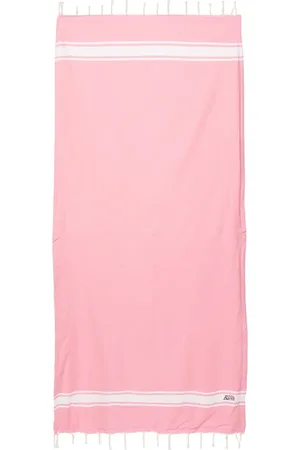 MC2 SAINT BARTH Logo-embroidered cotton beach towel