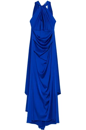 TALBOT RUNHOF Cape-insert gown