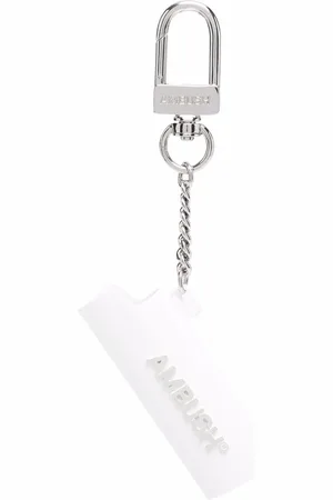 AMBUSH Logo-lettering case keychain
