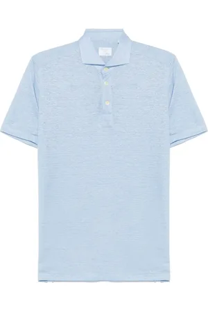 Finamore Linen polo shirt