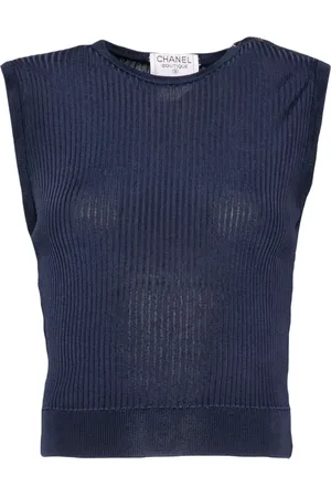 CHANEL 1997 sleeveless top