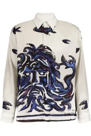 COMMAS Abstract-pattern shirt