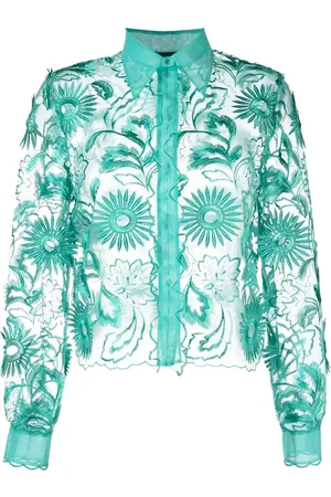 Alberta Ferretti Embroidered-design shirt