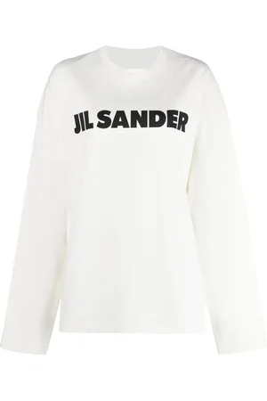 Jil Sander Logo-print cotton sweatshirt