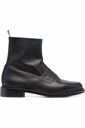 Thom Browne Goodyear-sole penny loafer ankle boots