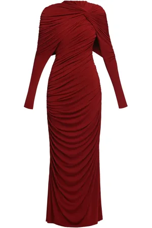 CHATS BY C.DAM Draped dress