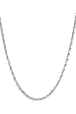 David Yurman Sterling Faceted Link necklace (3mm)