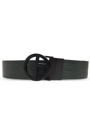 Giorgio Armani Reversible double-buckle belt