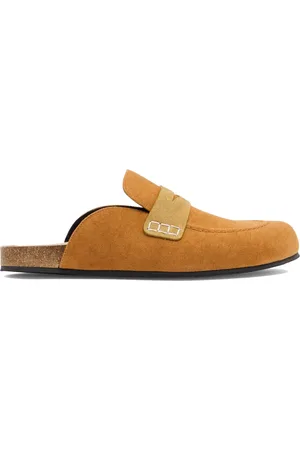 J.W.Anderson Round-toe canvas loafer mules