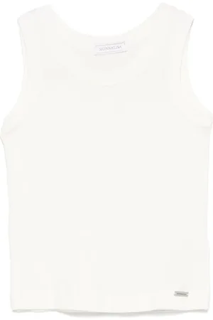 MONNALISA Fine-ribbed tank top