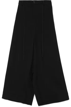 Y-3 Twill wide-leg trousers