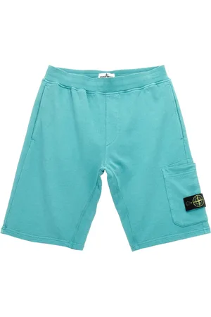 Stone Island Logo-badge bermuda shorts