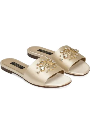 Dolce & Gabbana Rhinestone-embellishment slides