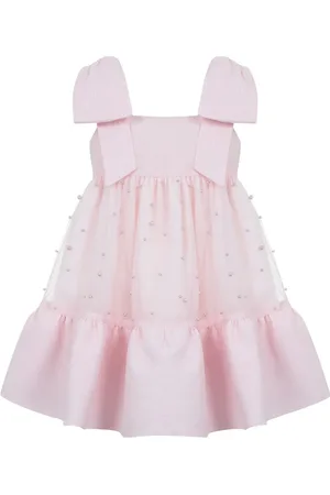 Lapin House Pearl-detailing dress