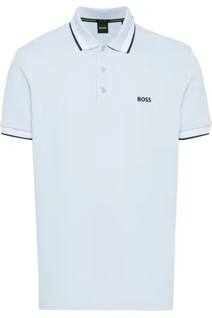 HUGO BOSS Logo-embroidered polo shirt
