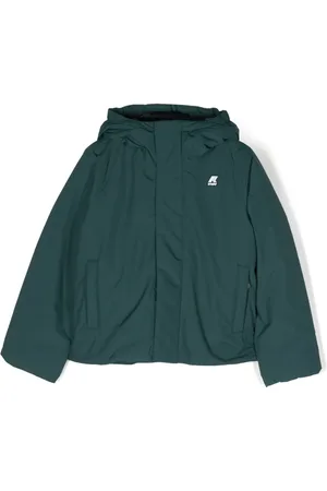 K-Way Logo-appliqu?? hooded jacket
