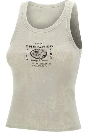 Iceberg Logo-print tank top
