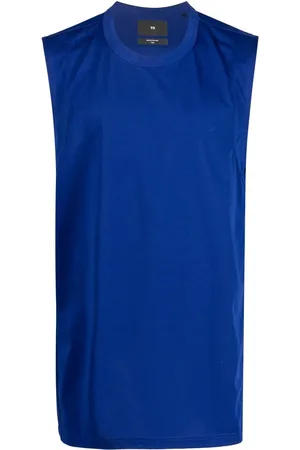 Y-3 Logo-print tank top