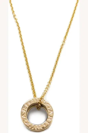 Bvlgari 2010s 18K rose B.zero1 necklace