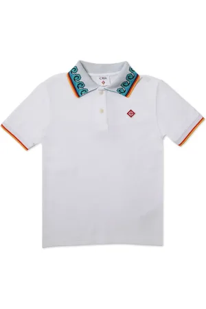 Casablanca Organic cotton polo shirt