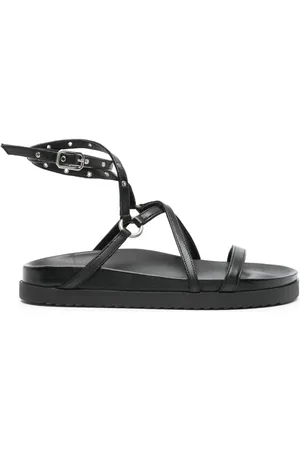 Patrizia Pepe Lace-up leather sandals