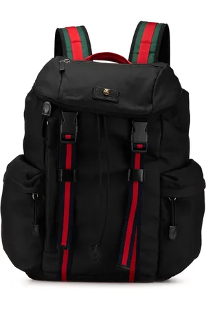 Gucci 2000-2015 Techno Canvas Animalier Web backpack