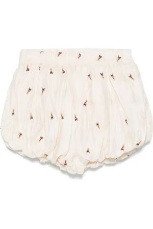 Donsje Bee-embroidered bloomers