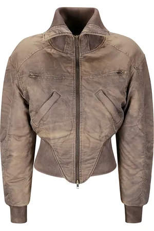 KNWLS Washed bomber jacket