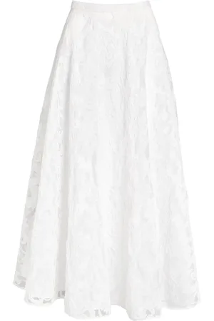 Giambattista Valli Lace maxi skirt