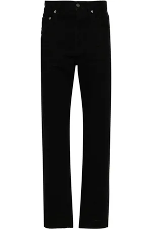 Saint Laurent Low-rise straight-leg jeans