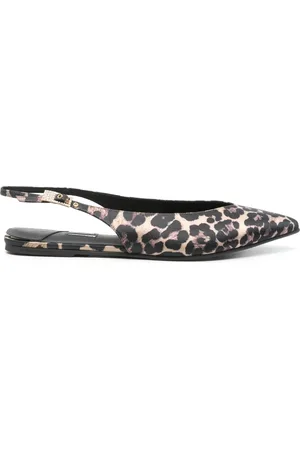 LE SILLA Leopard ballet flats
