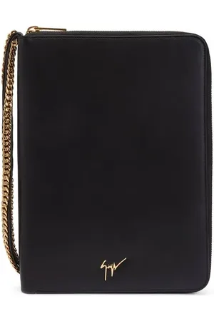 Giuseppe Zanotti Chain-strap leather card case
