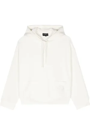 Emporio Armani Logo-embroidered hoodie