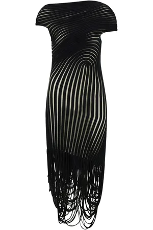 Salvatore Ferragamo Draped asymmetric midi dress