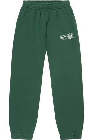 Sporty & Rich Logo-print track pants