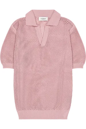 LANEUS Knitted polo shirt