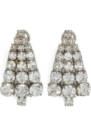 Jil Sander Crystal-embellished earrings