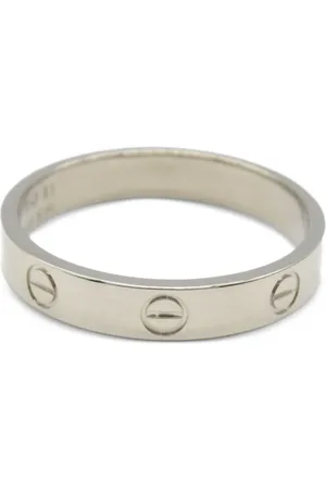 Cartier 2010s 18K white gold Mini Love ring