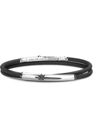 Zancan Engraved-logo bracelet