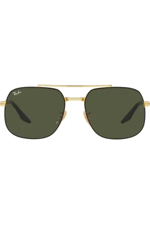 Ray-Ban Pilot-frame tinted sunglasses