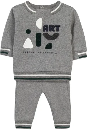 Tartine Et Chocolat Logo-print tracksuit set