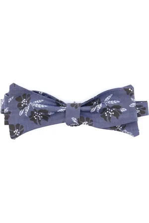 Paolo Pecora Floral-print bow tie