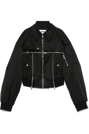 Rokh Zip-detailed bomber jacket
