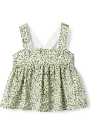 Il gufo Floral-print top