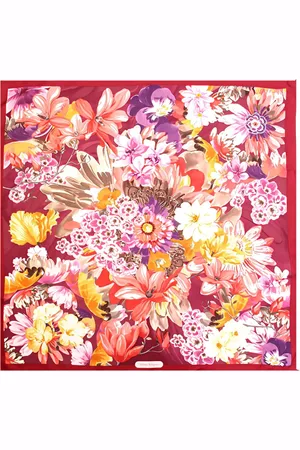 Salvatore Ferragamo Floral-print scarf