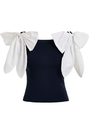 Essentiel Antwerp Off-shoulder knitted top