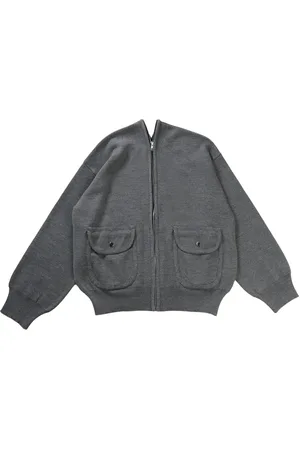 MAGLIANO Mélange-effect bomber jacket