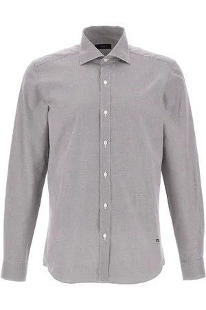 FAY Houndstooth shirt